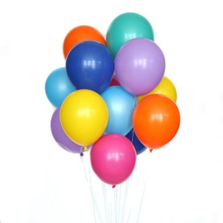 Букет воздушных шаров с гелием Пастель цветные