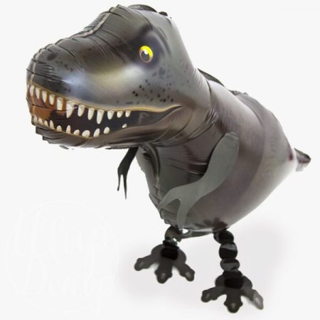 Шар ходячий Динозавр черный